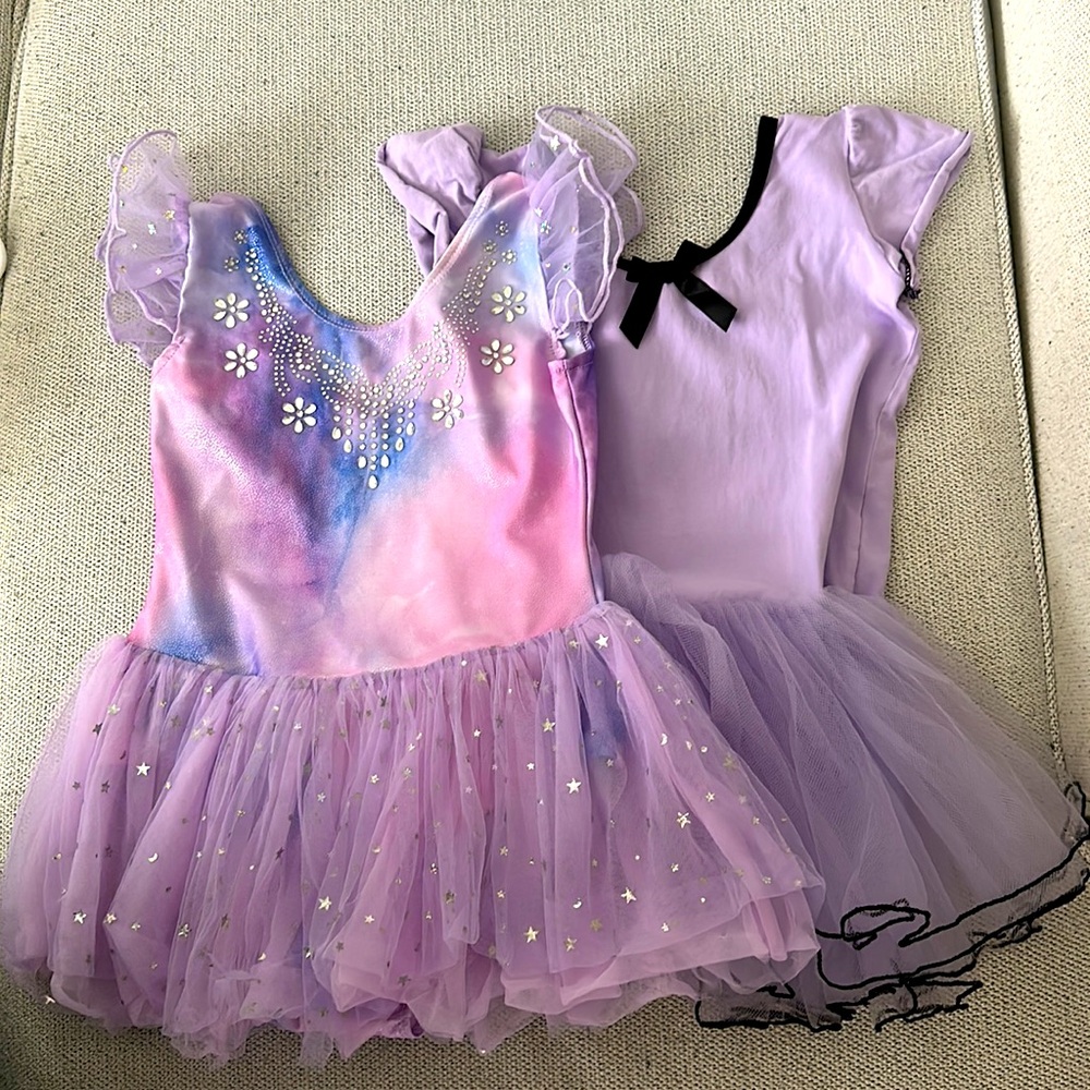 Two Ballet Dance Leotards